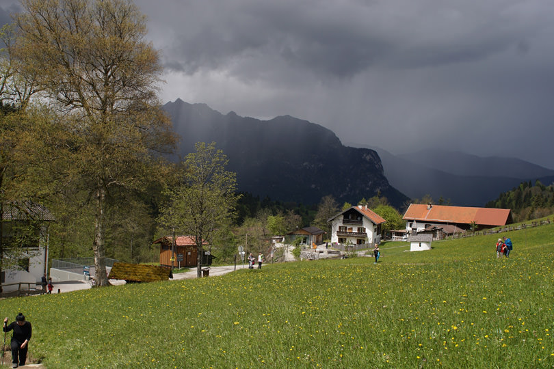 Richtung Eckbauer